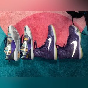 Nike Kobe 9 low and Kobe 10 elite high lot of 2